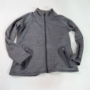 Icewear Jacket Mens Large Gray Thermal Full Zip Iceland Mock Neck Base Layer